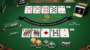 Caribbean Poker card game casino