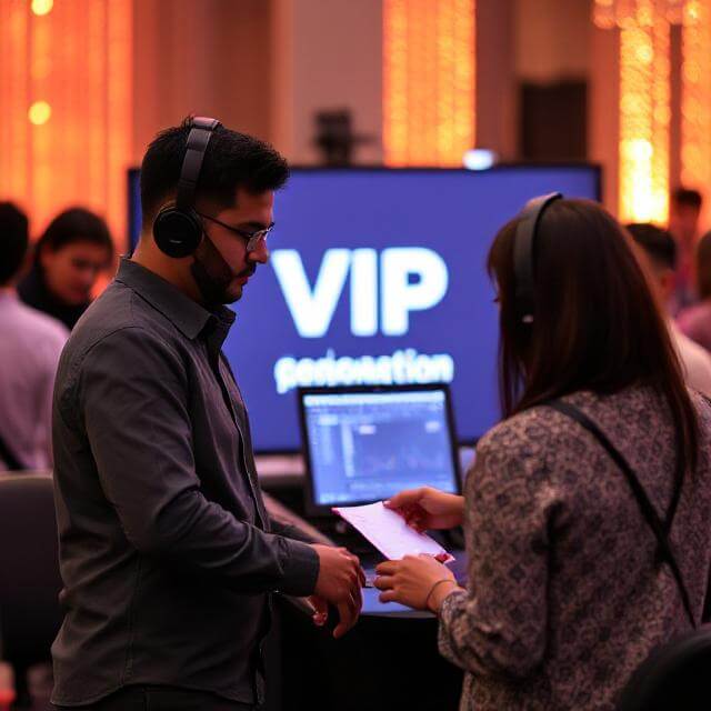 Dedicated VIP manager personal service