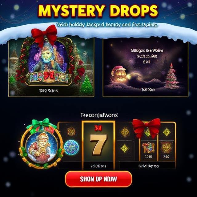 Mystery drops seasonal jackpots free spins