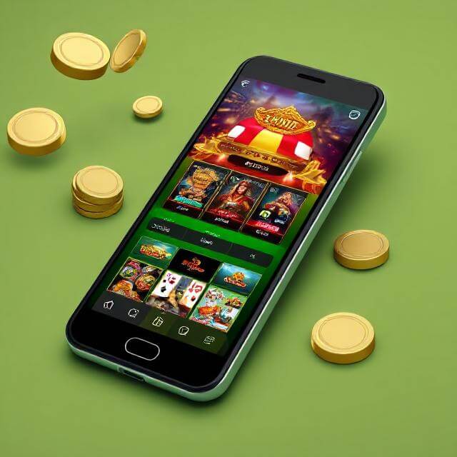 Touch optimized mobile casino controls